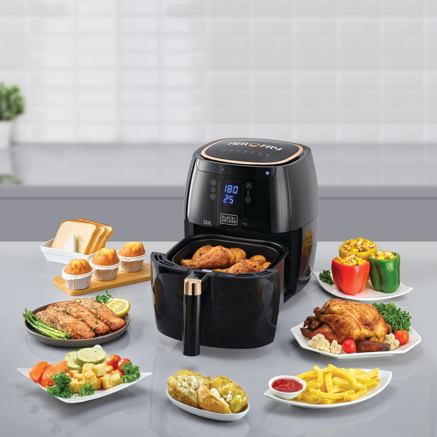 Deep fryer black and decker best sale